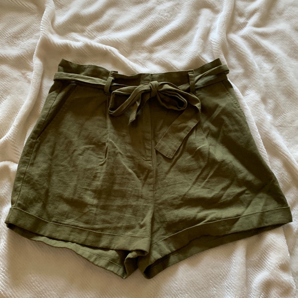 High Waisted Casual Shorts